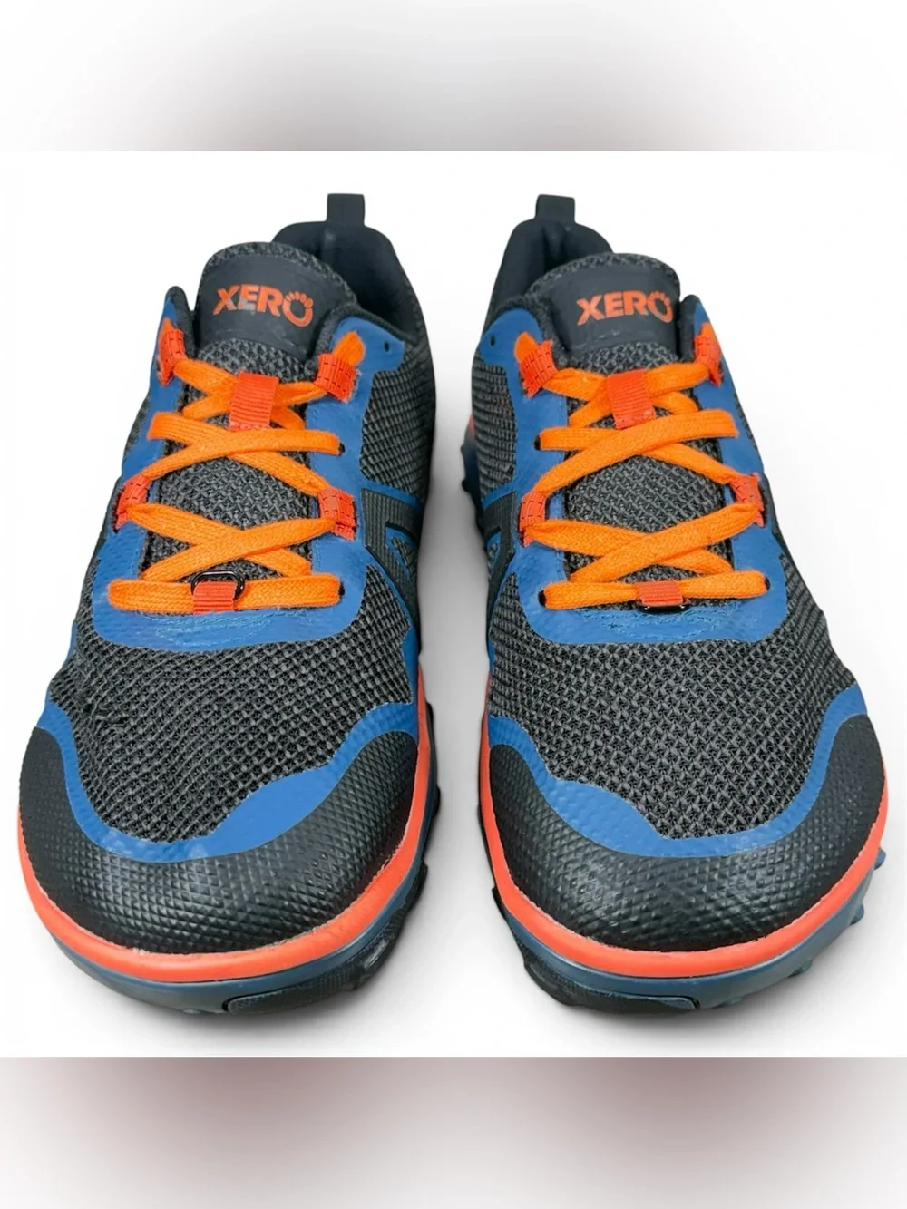Xero Shoes Men's 10.5 Black Scrambler Low Michelin Barefoot Running Trail Hiking